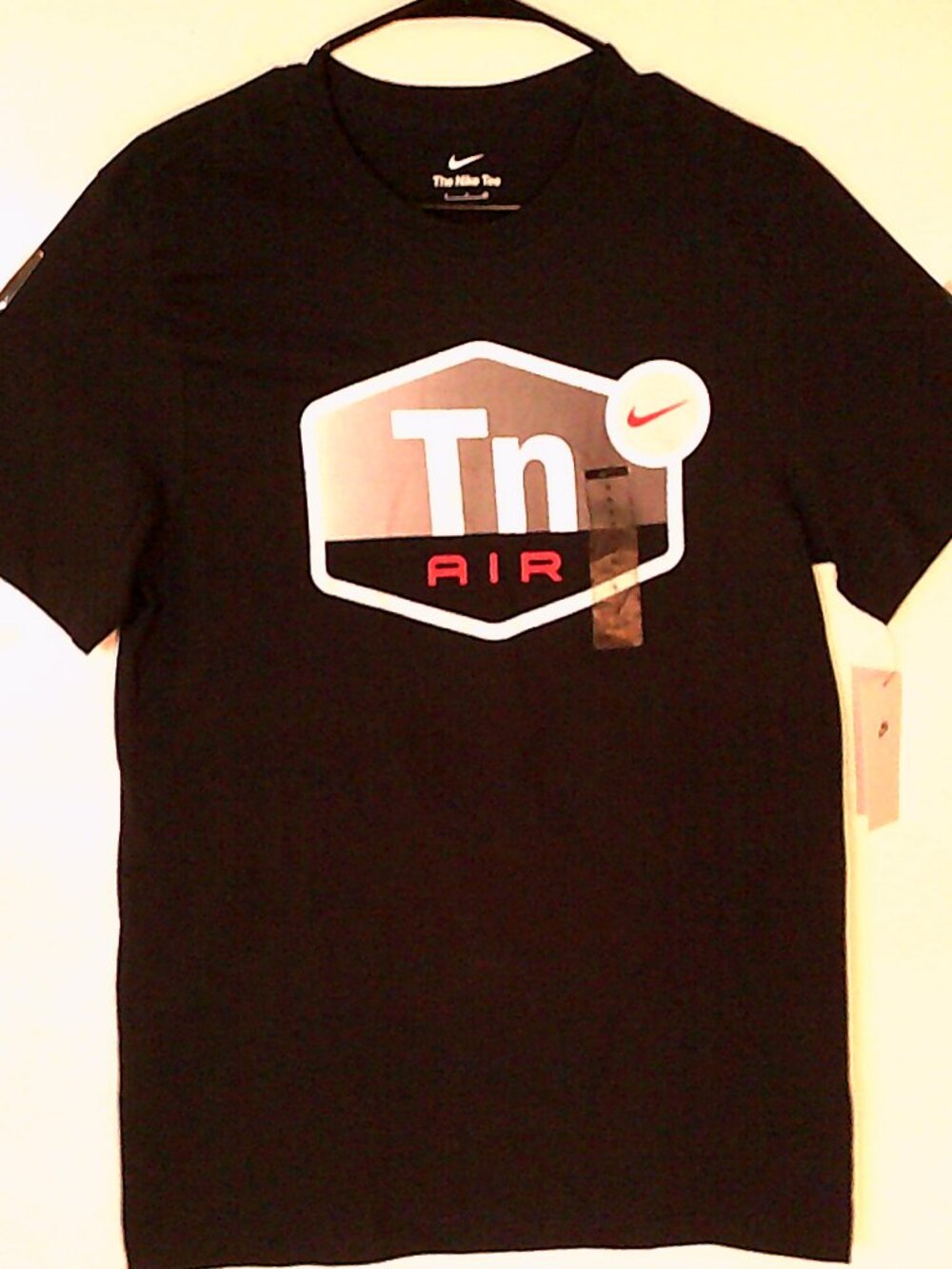 NEW NIKE SPORTSWEAR "Air Max Tuned Air Tee" MEN'S BLACK T-SHIRT SMALL IM3845-010